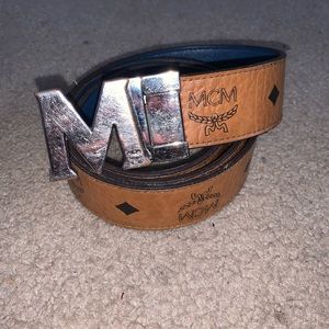 MCM belt 100% authentic